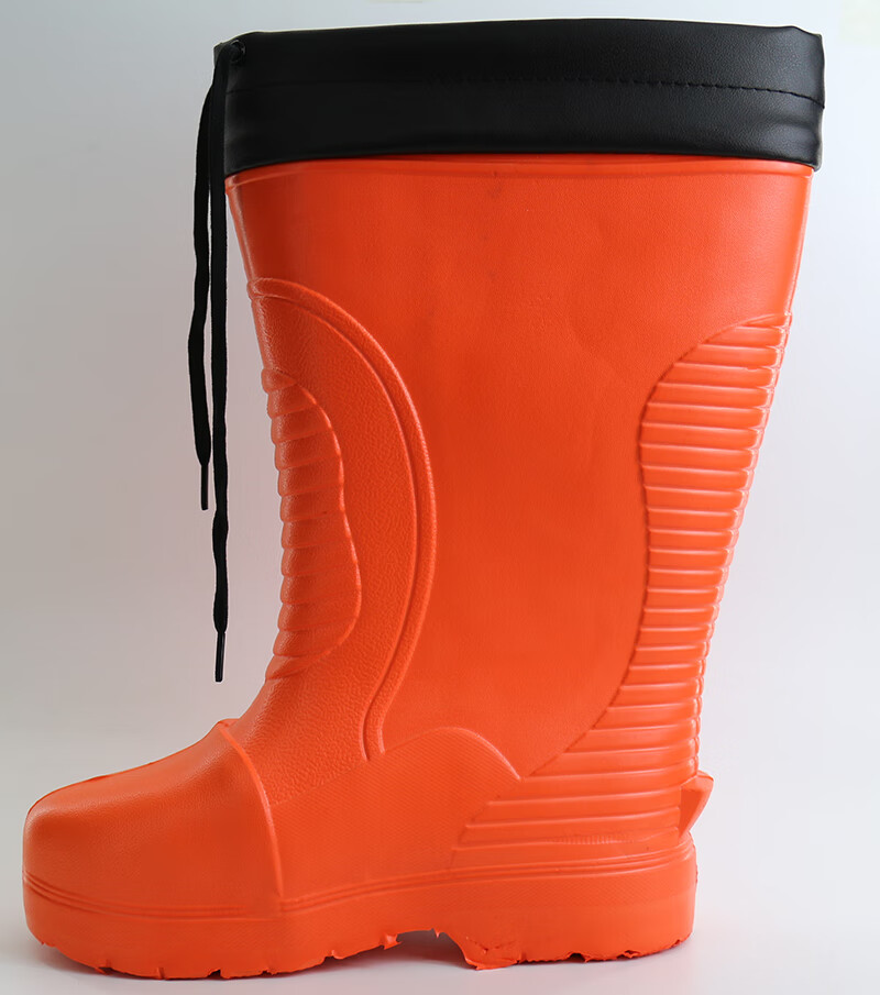 农牧场水产雨靴水鞋靴eva防砸泡沫底水鞋带内衬男防滑水靴品质定制款