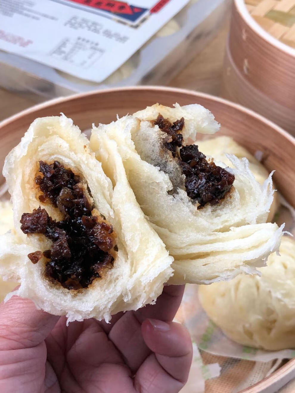 5折 逐南味老昆明 破酥包6个/袋糖腿香菇鲜肉苏子流沙五种口味云南