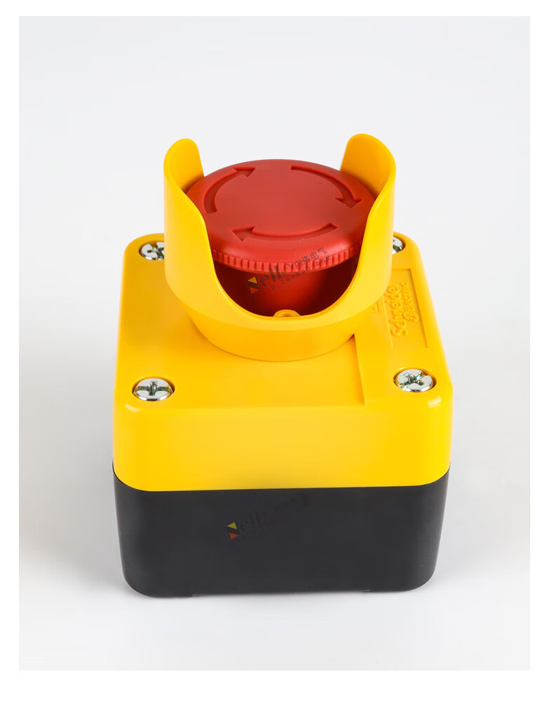 施耐德急停按钮保护罩zb2bz1605c急停按钮保罩22mm开关防撞误触碰黄色