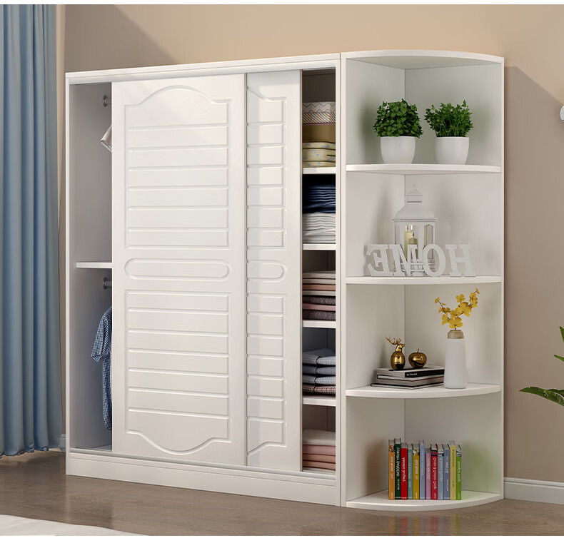 衣柜小型 矮衣柜 二手衣柜 衣柜家用卧室推拉门现代简约出租房简易