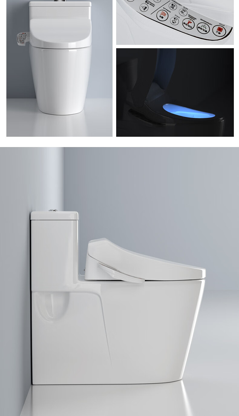 马可波罗普通抽水马桶家用小户型虹吸式同款日本大口径抽水马桶坐