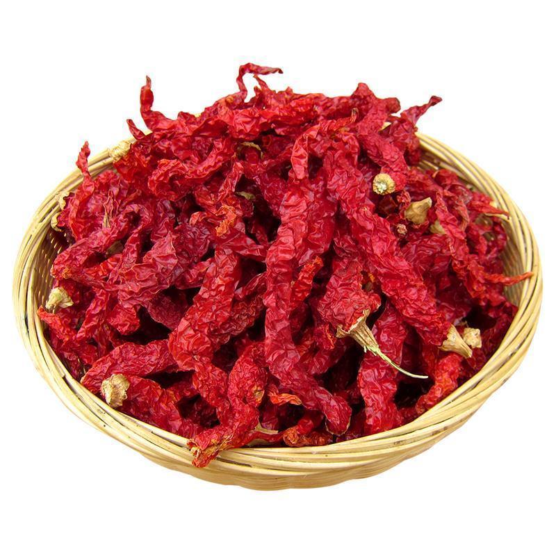 贵州特产自然晒干皱皮辣椒长辣椒二荆条红辣椒干辣椒中辣特香定制2斤