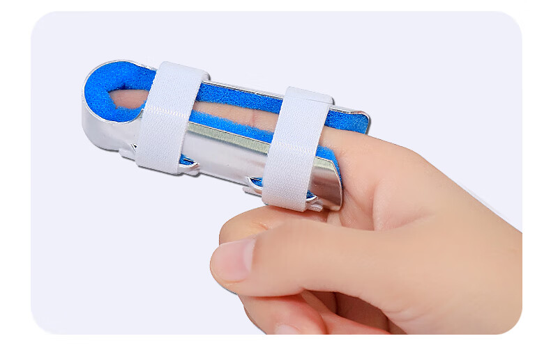 弯曲手指器固定指套关节锤状指肌腱断裂防护保护伸直夹板蛙式中指使用