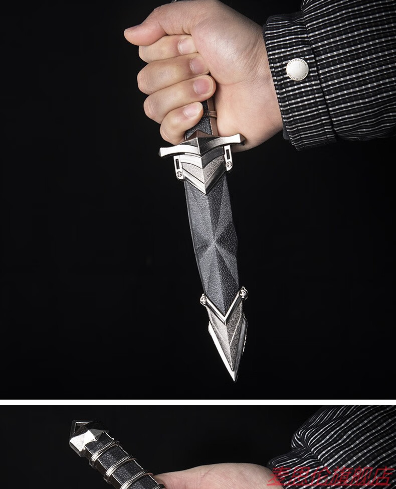 高品质袖珍小剑短剑短刀龙泉市防身玩具cos道具不锈钢宝剑未开刃龙泉