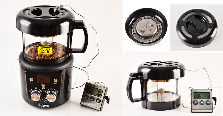 咖啡豆烘焙机家用 新鲜烘焙热风式咖啡烘焙机家用小型样品烘豆机烤豆