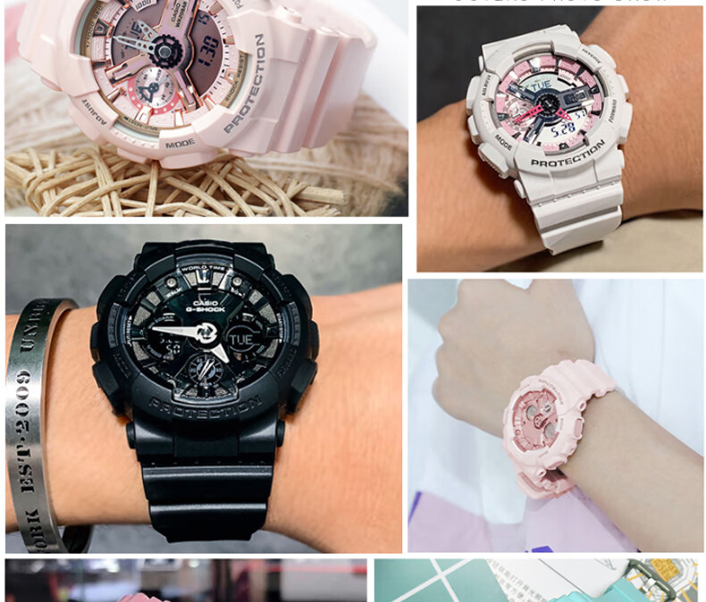 官方品质卡西欧表带gshock原装卡西欧5518gmas110树脂手表带gshock