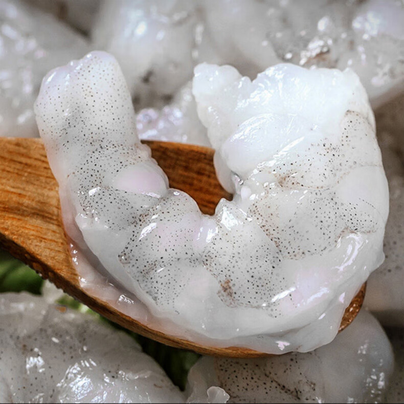 特大虾仁现剥新鲜青虾仁冷冻南美白虾仁大号虾仁海鲜鲜源澜湾净重3斤