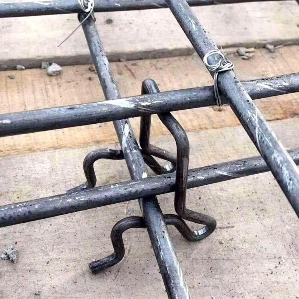 建筑钢筋马凳钢筋支架加粗钢筋撑脚建筑楼板筋双层一体支撑水泥支撑