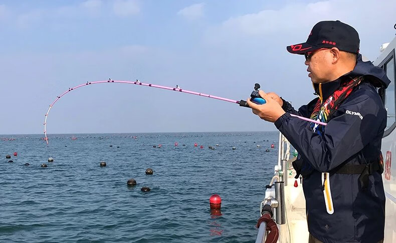 2022新款 奥l林帕斯白果子船钓杆 白姑鱼近海船钓竿2.1米2.