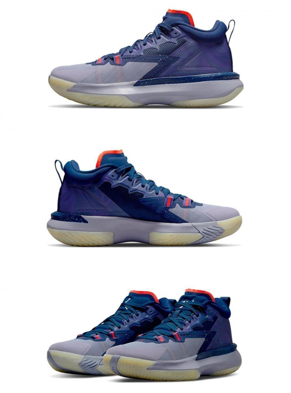 耐尅联名纯原 air zoom zion 1 锡安一代胖虎黑白实战气垫耐磨篮球鞋