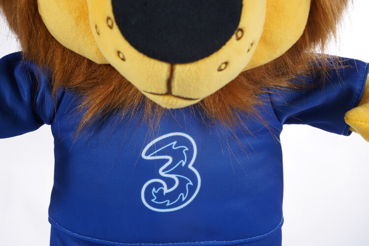 滕讯体育同款英超球队切尔西足球队吉祥物狮子球迷纪念品礼物毛绒公仔