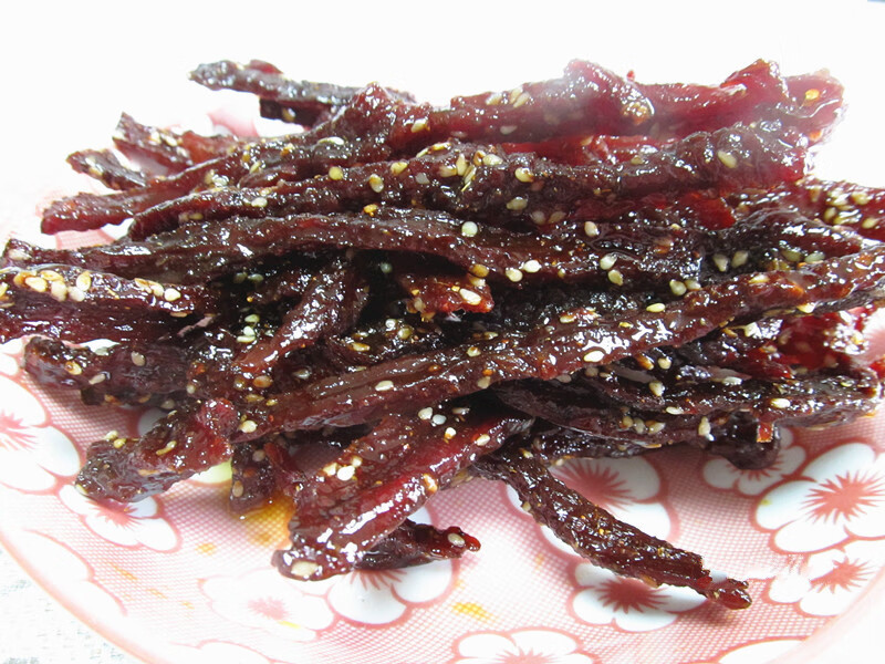 回香牛肉条牛肉干100克5袋广西河池罗城仫佬特产牛肉干小吃牛香辣味