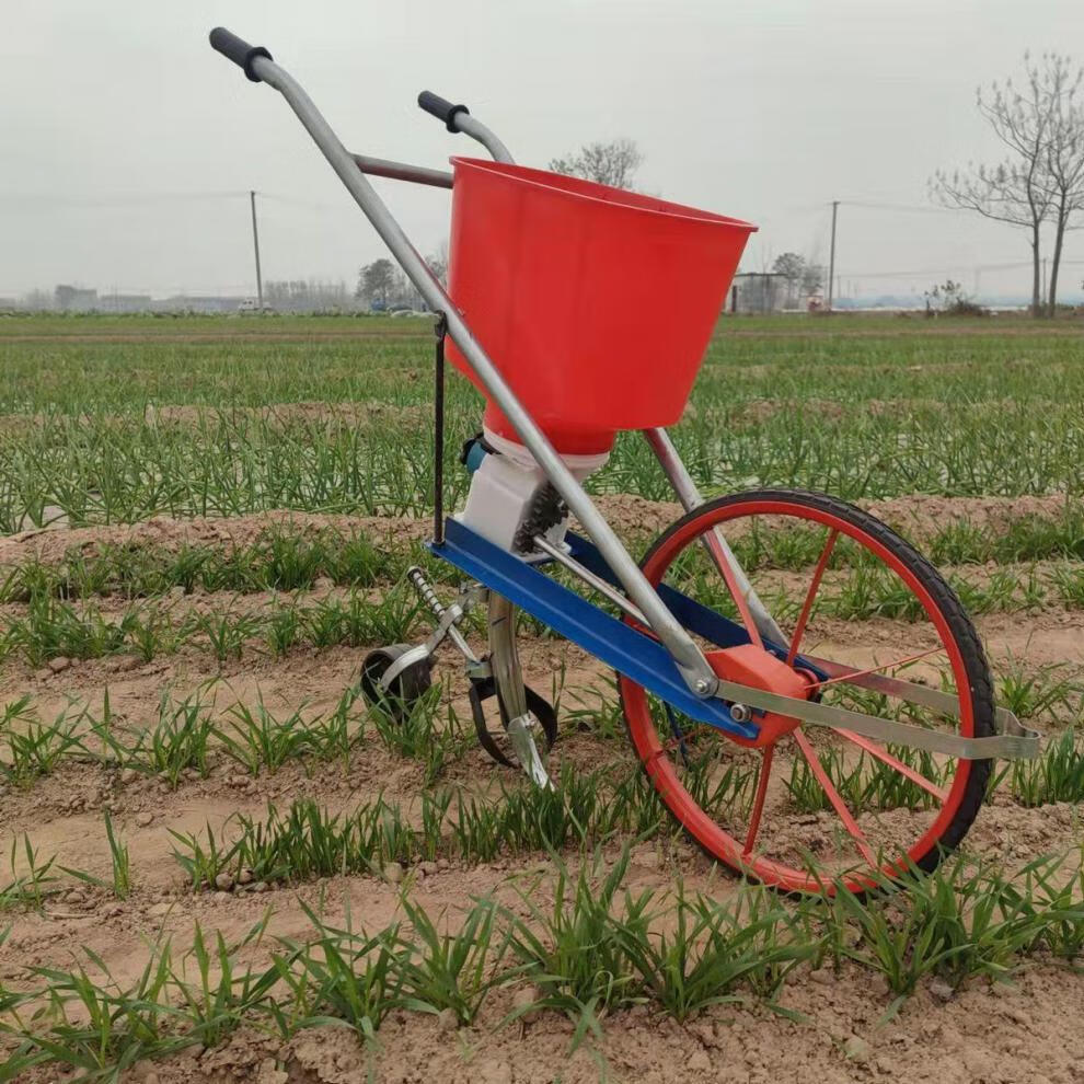 手推式多功能播种机花生玉米黄豆小麦药材追肥机农用小楼施肥神器