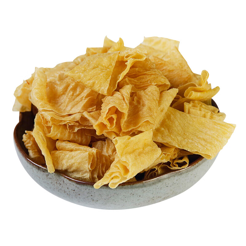 豆皮干货豆腐皮油豆腐皮豆制品干豆皮凉拌素食豆干人造肉素肉400g【图