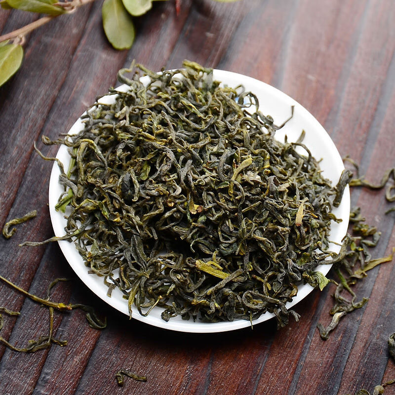 崂山绿茶2021新茶豌豆香青岛特产山茶叶日照足100g