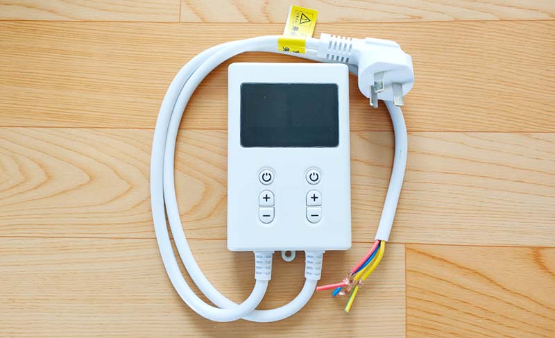 适用于静音双控温控器电热板 开关 家用电炕温控器 电热炕板温控器,s7