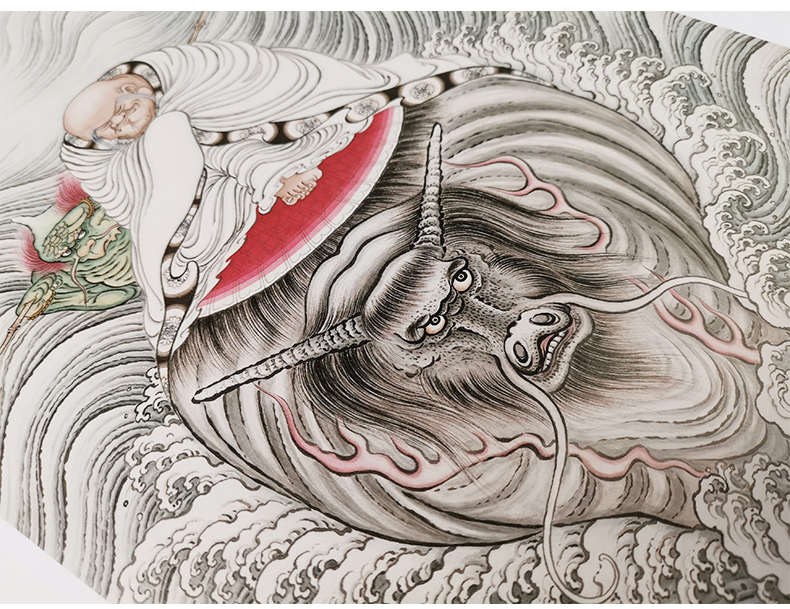 罗汉图大匠之门月照上人罗汉百图下卷罗汉百图鉴赏收藏贾德江主编正版