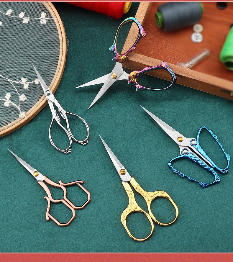 小剪刀剪线头用小剪刀家用裁缝手工缝纫学生十字绣裁布料剪线头大小号