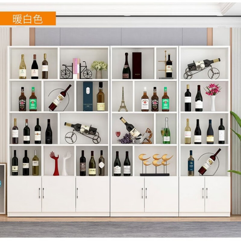 米朗豪红酒柜展示柜客厅隔断展示架酒架茶叶家用酒柜落地柜陈列烟柜