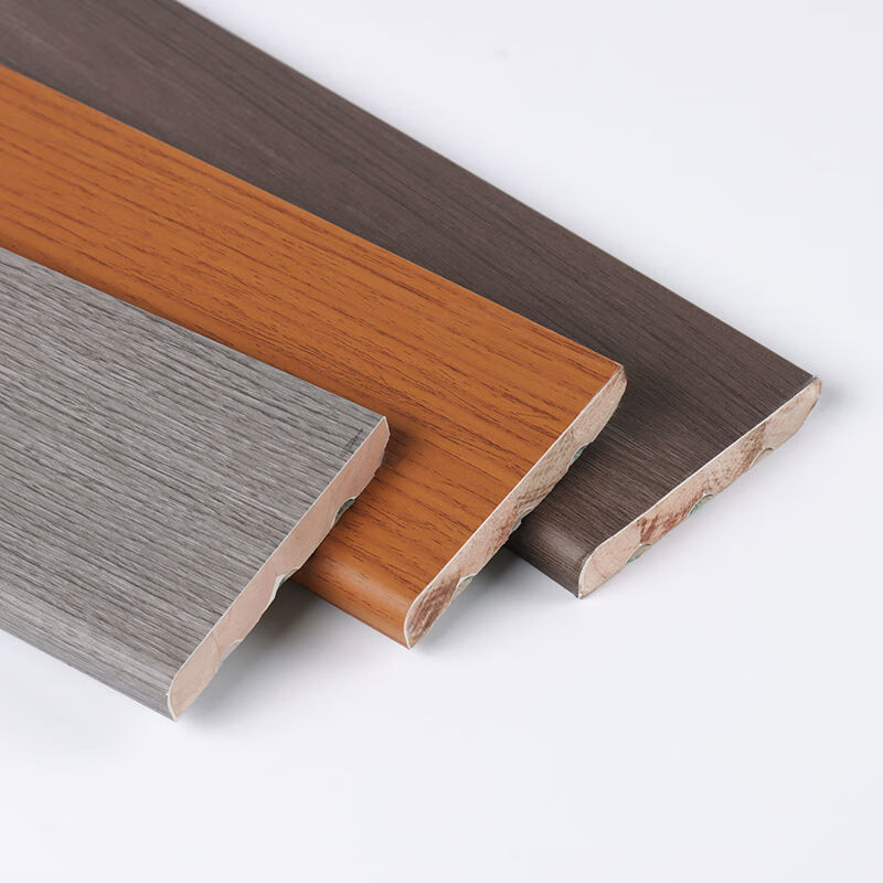 实木地板75cm纯实木免漆踢脚线防水贴脚线自粘耐磨地脚线地板装饰墙角