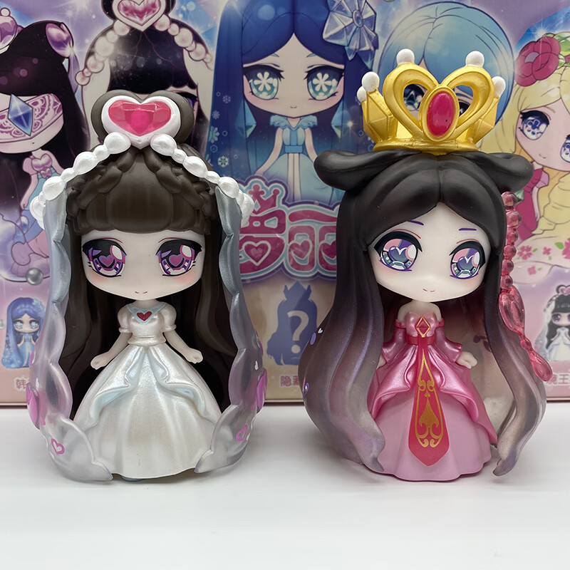 六一礼物叶罗丽手办盲盒叶罗丽盲盒冰莲花灵梦冰公主韩冰晶王默水王子