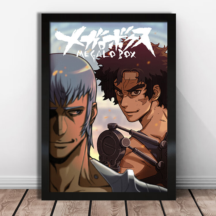 装甲重拳海报megaloboxjoe二次元动漫周边宿舍卧寝室壁纸自粘墙贴 姜