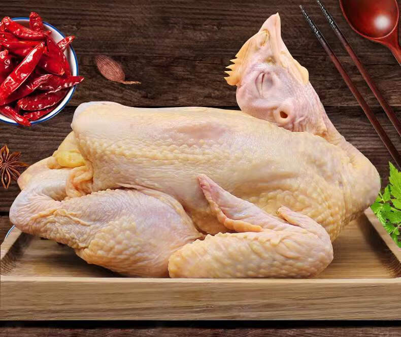 正宗三黄鸡农家散养土鸡整只老母鸡笨鸡鸡肉月子鸡走地鸡活杀冷冻2只