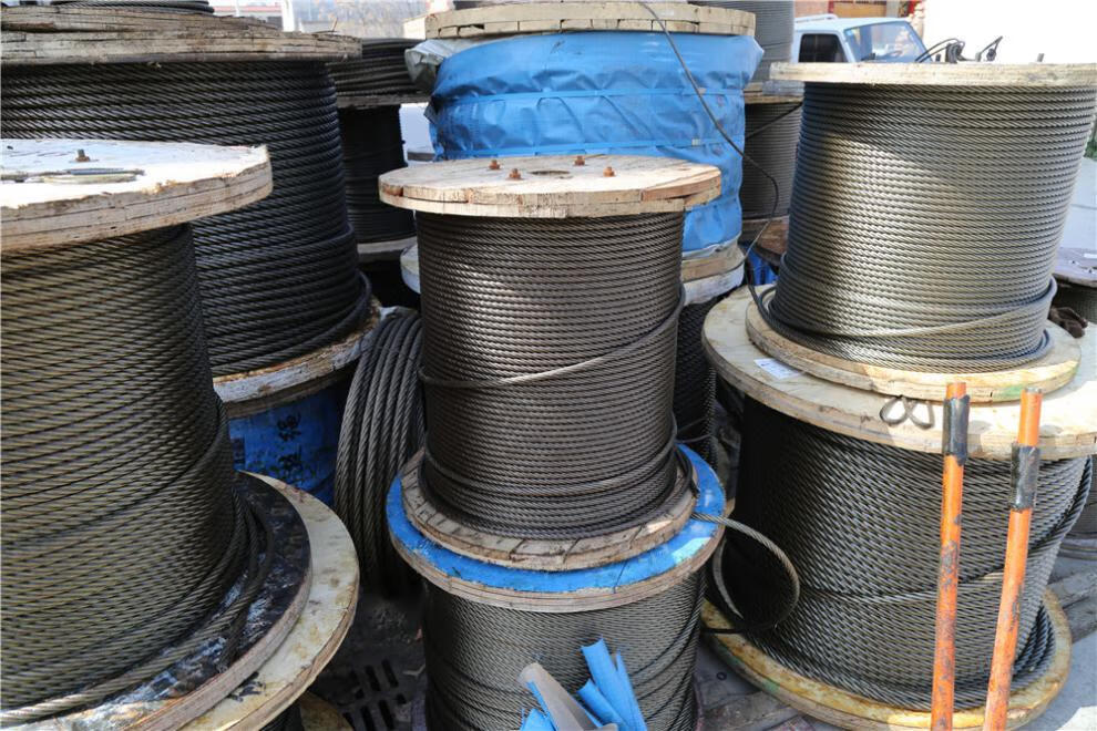 电动葫芦钢丝绳63746811131518mm行吊麻芯油绳起重机油钢丝绳油丝绳