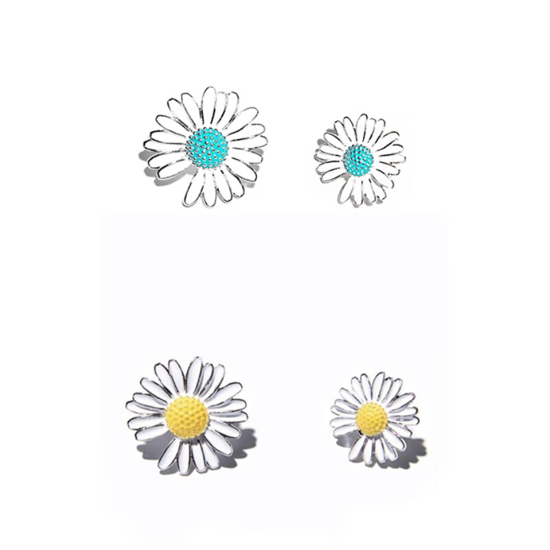 peaceminusone胸针 peaceminusone雏菊徽章胸针套装蓝黄俩色gd权志龙