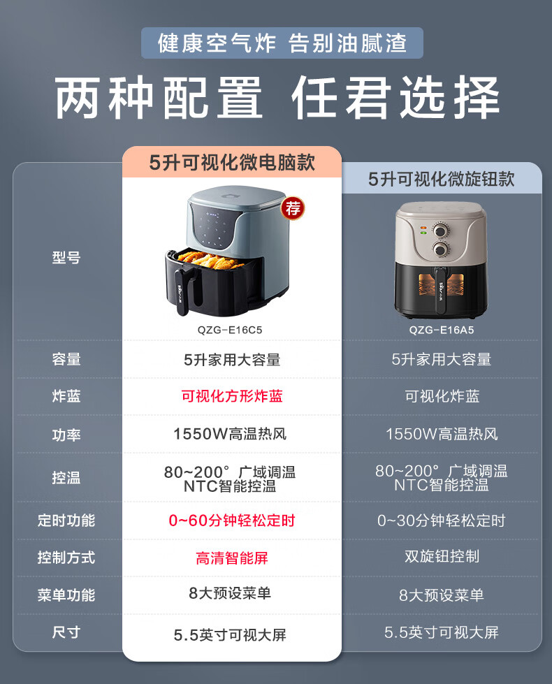 苏泊尔空气炸锅图解图片