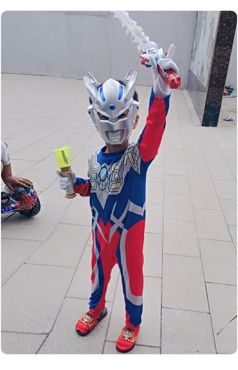 奥特之王奥特曼衣服儿童奥特曼衣服发光赛罗迪迦cos幼儿园表演出服装