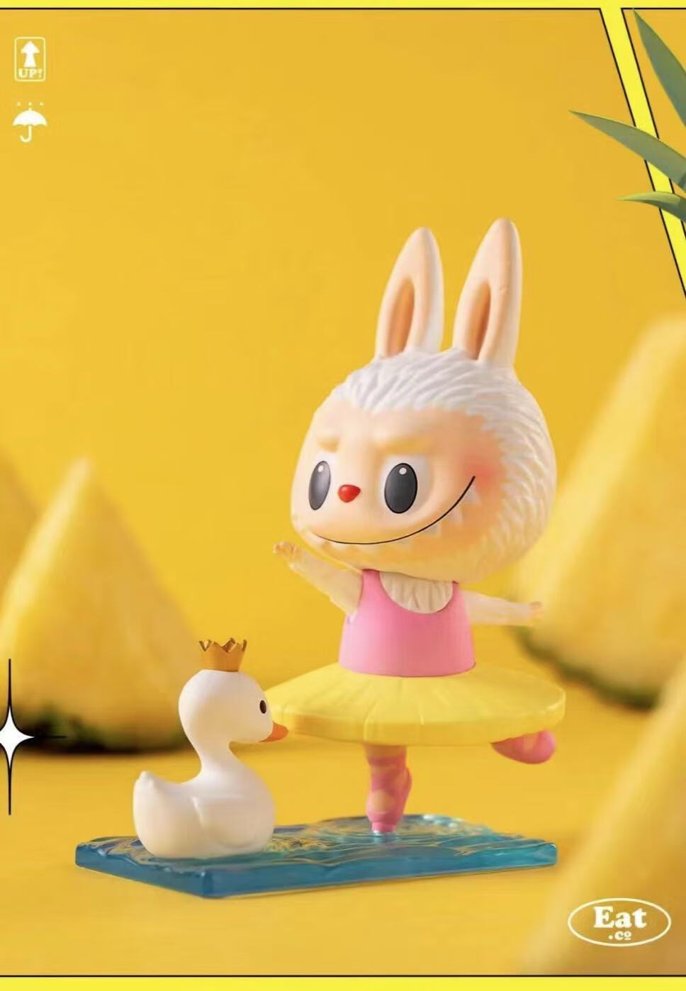 labubu水果系列labubu拉布布水果桃子奇异果创意摆件桌面礼物梨拆盒未