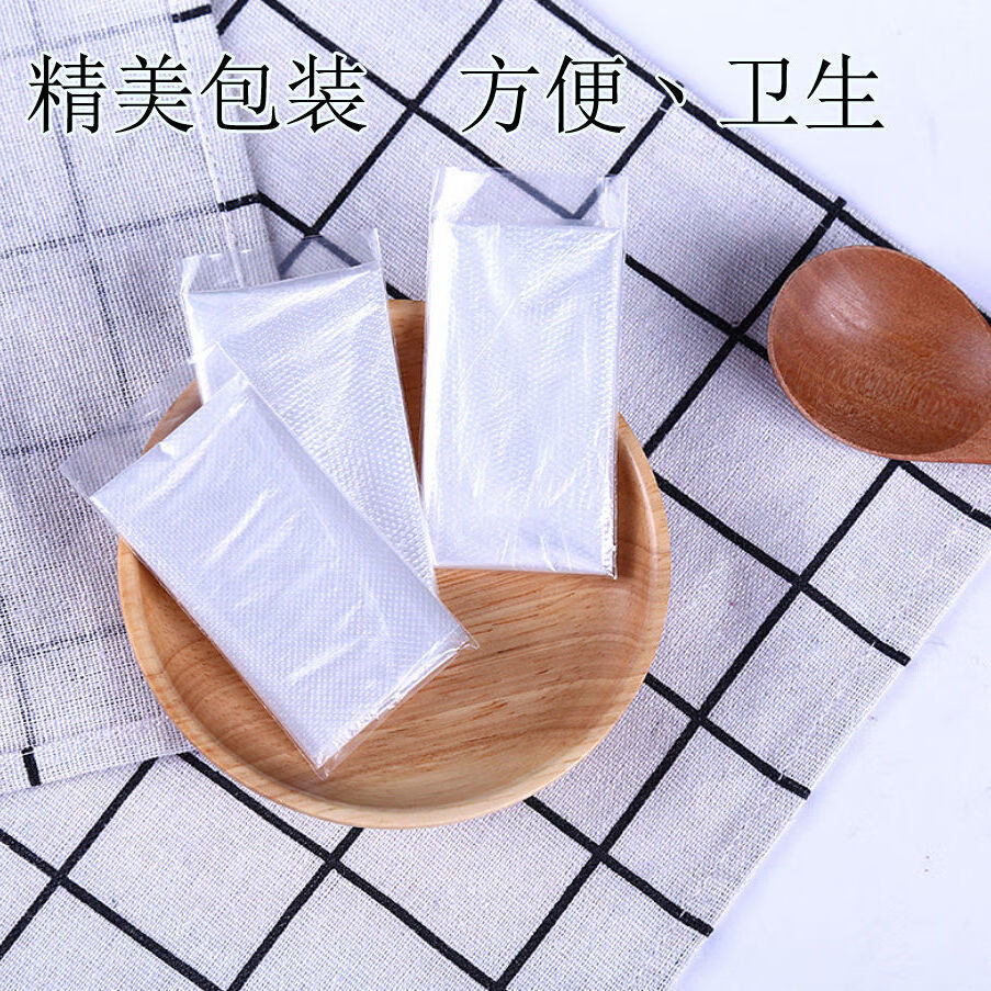 卷丛一次性手套小包装一次性手套食品餐饮薄膜透明pe加厚外卖创意独立