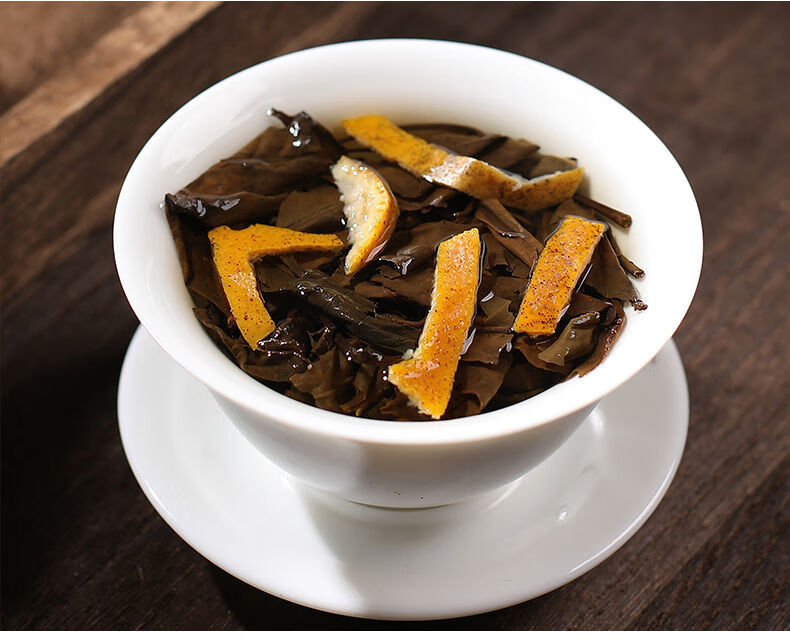 陈皮白茶 正宗寿眉老白茶饼350g1饼 陈皮白茶礼盒套装/1饼【图片 价格