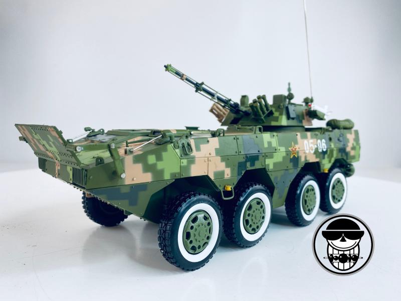 軍車模型 08式8x8輪式步戰車模型 8*8雪豹突擊車輪式裝甲車國慶閱兵 1