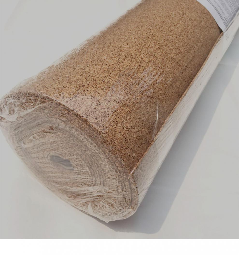 软木复合强化实木地板垫潮垫地暖软木纯软木款2mm大颗粒一卷10平方价