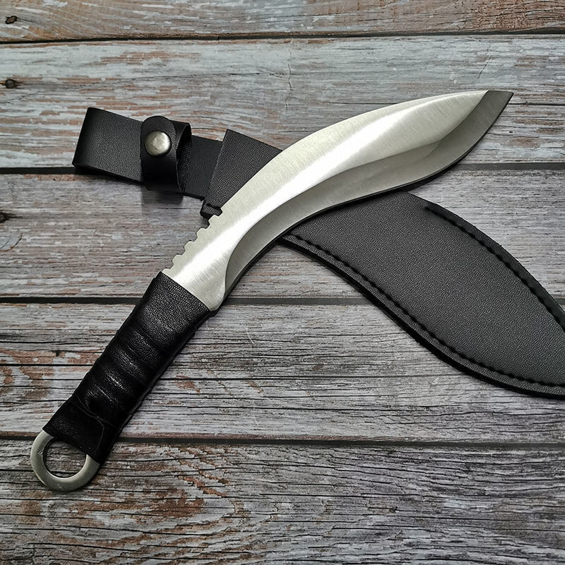 新年礼物尼泊尔大号军弯刀野外生存军刀多功能小刀户外刀锋利长12月13
