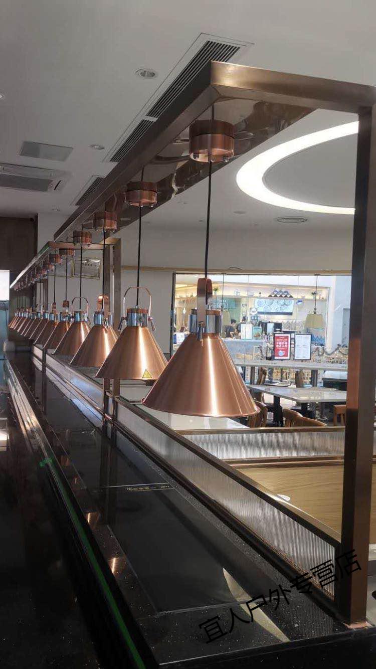 热菜板保温板商用嵌入式保温板食物保温灯自助餐厅加热板保温保温设备