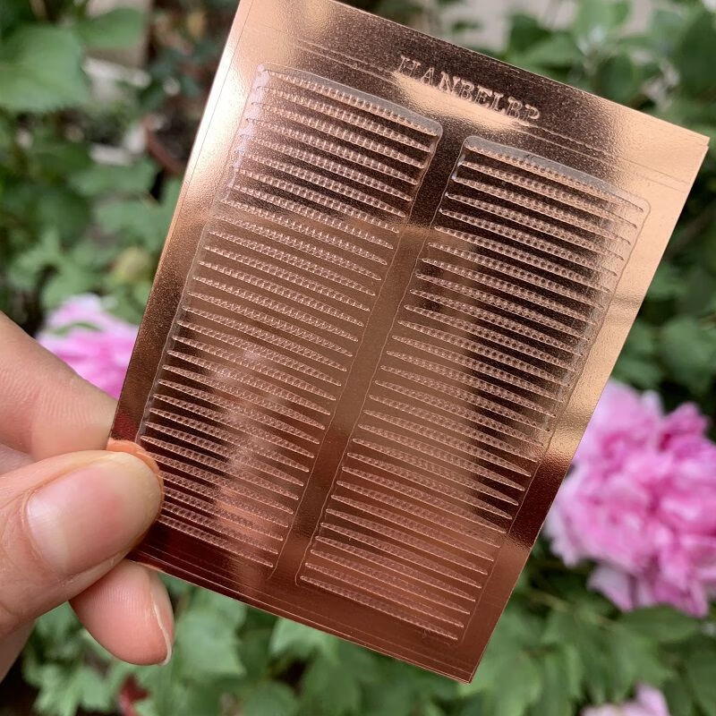 现发极细双眼皮贴细窄美目贴纤维条单面素颜隐形夜用内双肿眼泡古莎