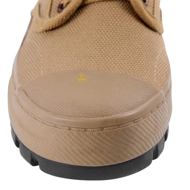 解放鞋奢侈3537解放鞋男防滑耐磨钉子底劳保鞋低帮民工劳动鞋黄胶鞋