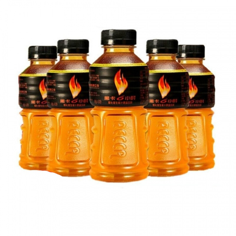 黑卡6小时饮料广州功能饮料整箱450ml什果味休闲饮料能量运动维生素6