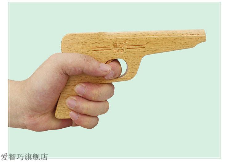 儿童木头小兵张嘎木制男孩木头枪小木枪嘎子枪36岁一把嘎子木枪