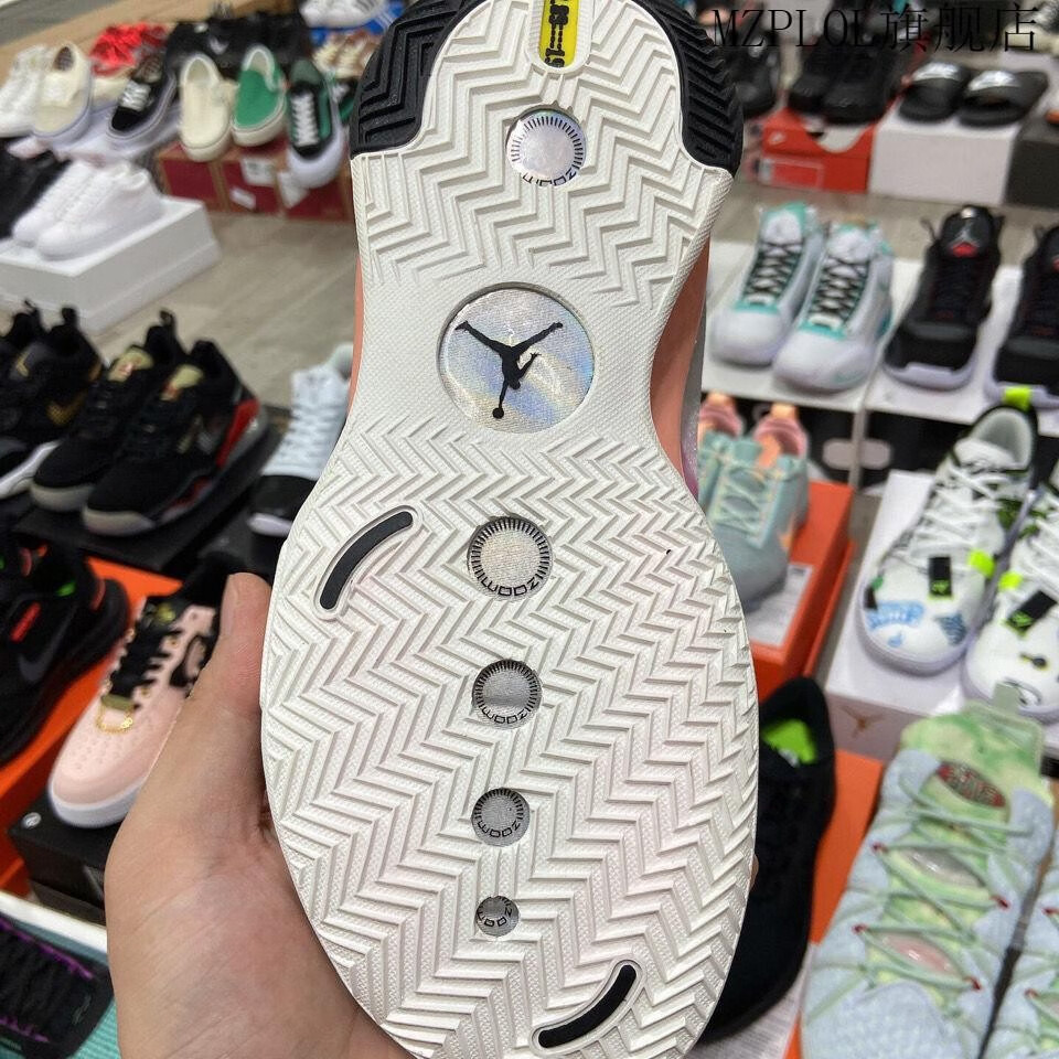 nike耐克男鞋air乔34aj34白粉油画巴黎限量实战休闲运动鞋cz7752