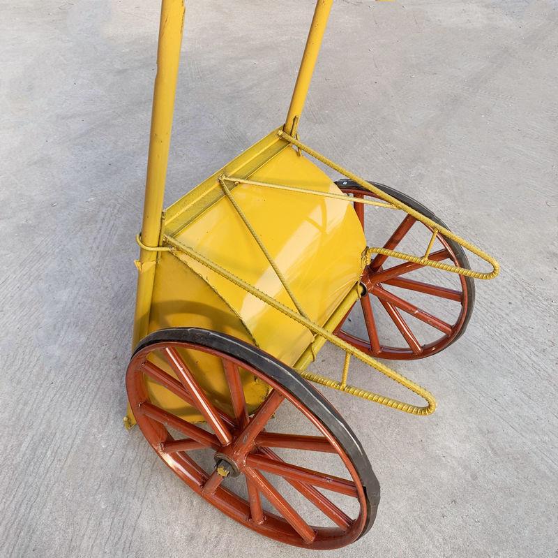 工地人力手推车灰斗车环保车加厚劳动车建筑车家用垃圾车斗车推车普通