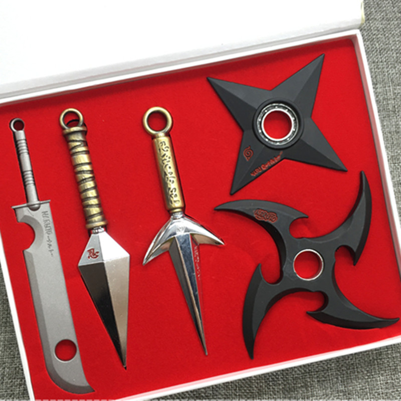 猿飞双把黑手查克拉之刃动漫木叶丸武1器查克拉刀 大苦无-白柄【图片