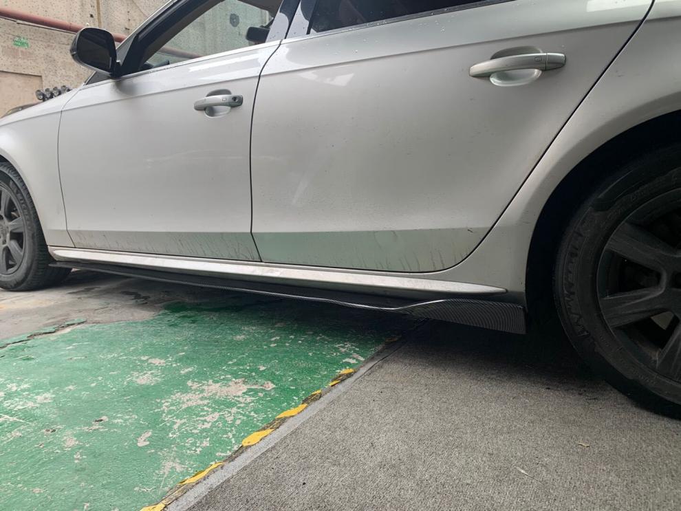 侧裙奥迪a4l a6l a5 a7 a8 a3a1 通用侧小包围侧铲包边后包角套件 a4l
