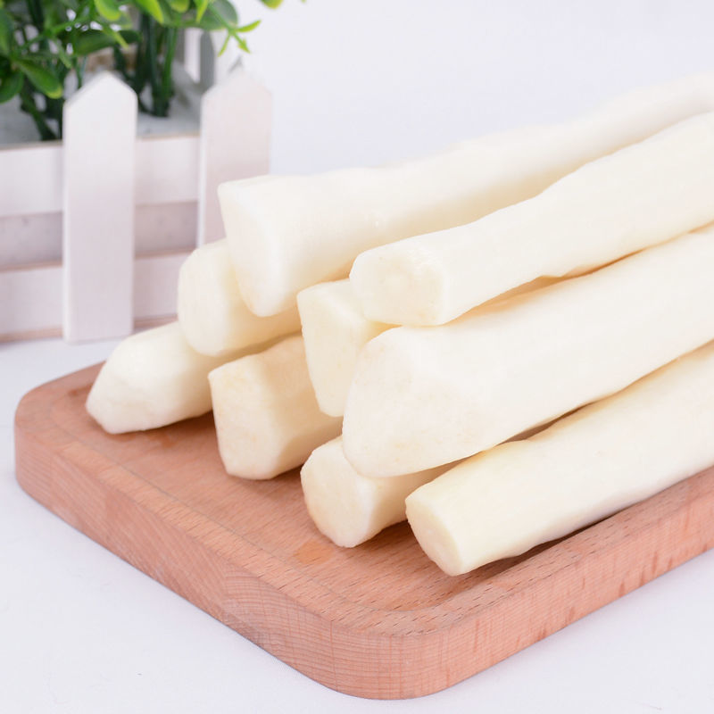 粉糯去皮铁棍山药淮山小白嘴垆土铁棍真空包装新鲜蔬菜5斤细早餐米粥