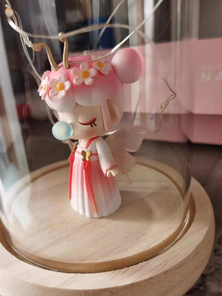 盲盒女孩若来 若来囡茜樱花庭林深不知处盲盒女孩diy手工闺蜜生日礼物