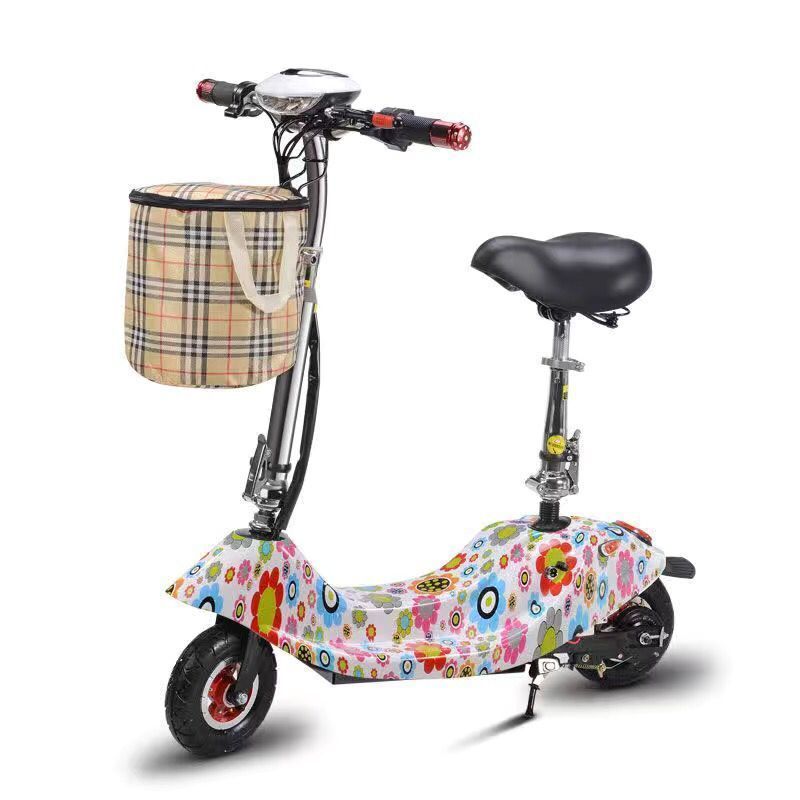 凤凰代驾便携两轮同款代步车速龟女生迷你电动车成人电动滑板车折叠