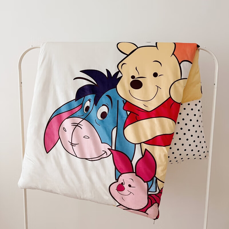 迪士尼江苏南通家纺 a版宝宝绒b版全棉正版迪士尼卡通印花儿童睡袋